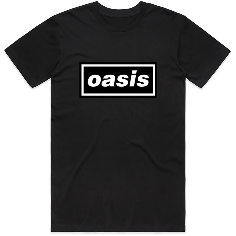 Oasis tričko Decca Logo Čierna S