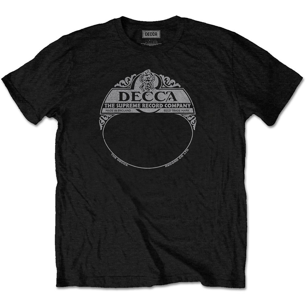 Decca Records tričko Supreme Label Čierna S