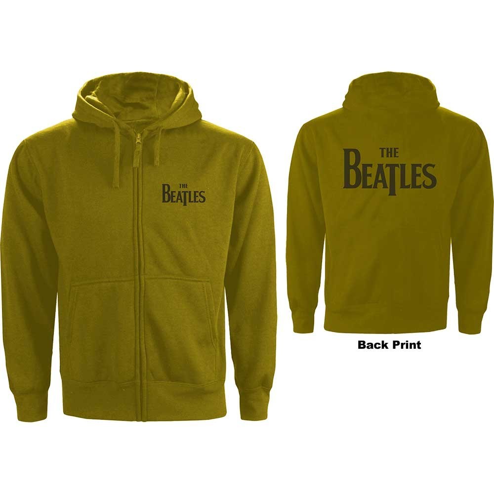 The Beatles mikina Drop T Logo Zelená M