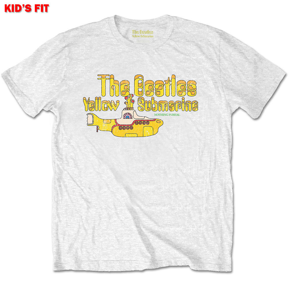 The Beatles tričko Nothing Is Real Biela 1 - 2 roky