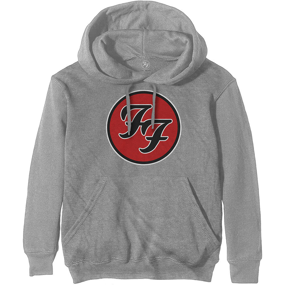Foo Fighters mikina FF Logo Šedá S