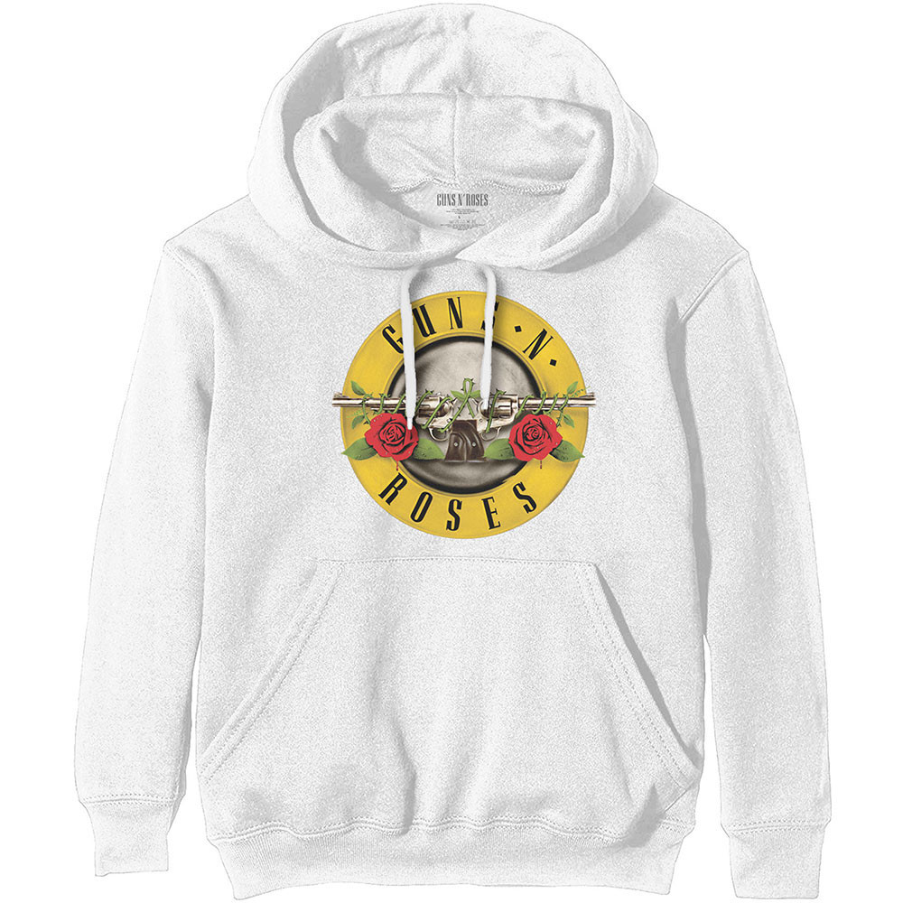 Guns N’ Roses mikina Classic Logo Biela XS/S