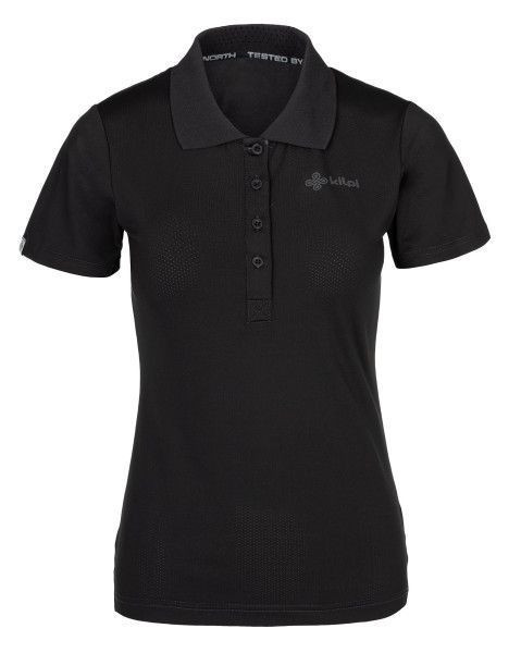 Dámske polo tričko Collar-w black - Kilpi 36