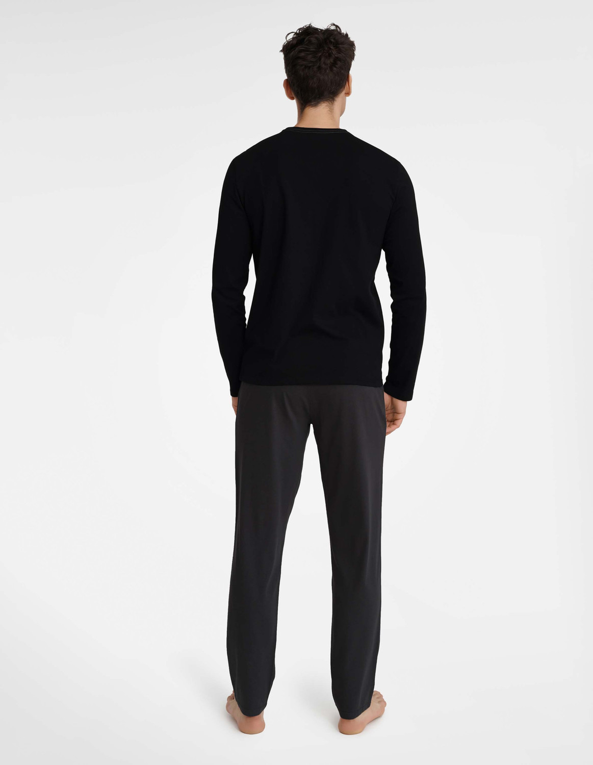 Pyžamo Insure 40963-99X Black/Dark Grey - Henderson L