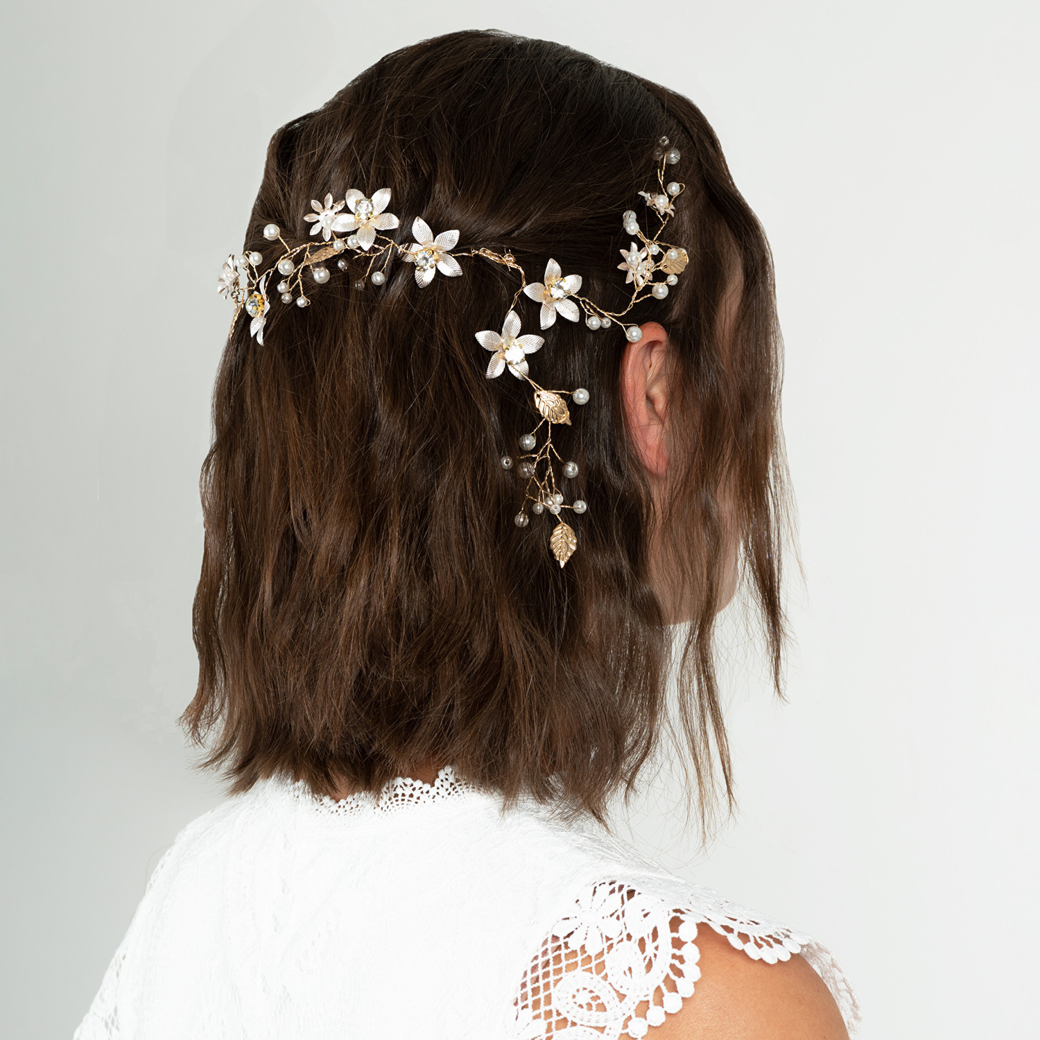 Troli Očarujúca ozdoba do vlasov s perlami