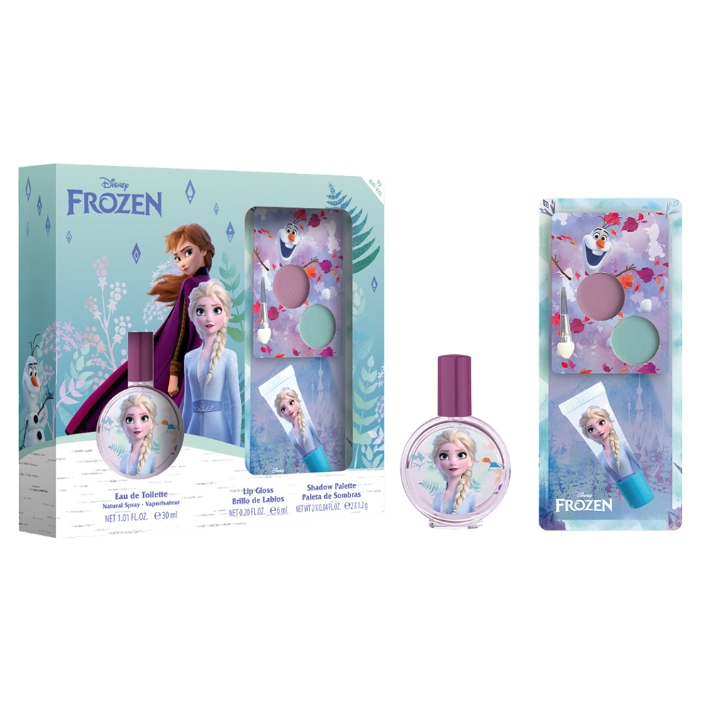 EP LINE Frozen II set EDT 30 ml + lesk na pery + očné tiene