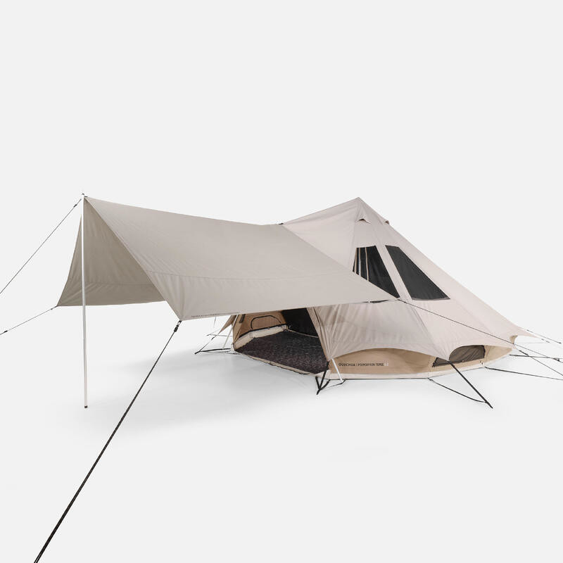 Kempingový prístrešok Tepee polybavlna pre 6 osôb