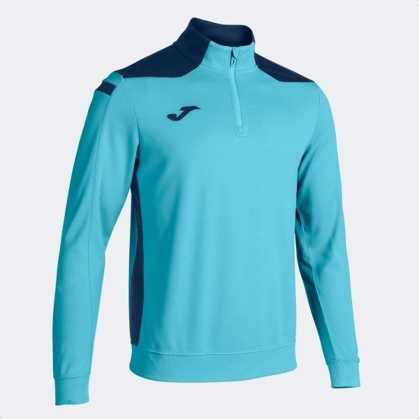 Joma Championship VI Sweatshirt Fluor Turquoise-Navy