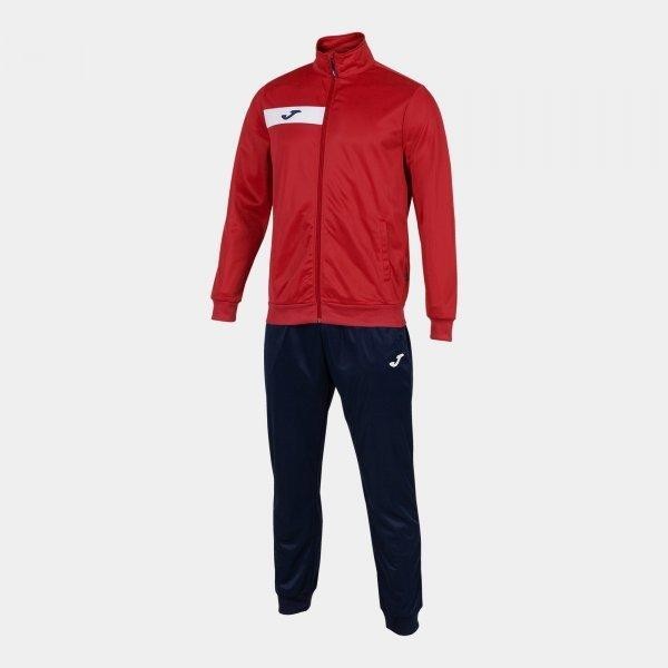 Joma Columbus Tracksuit Red Navy