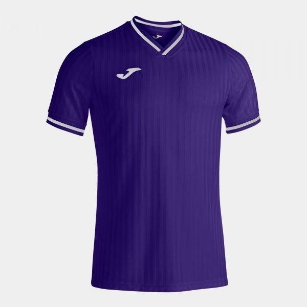 Joma Toletum III Short Sleeve T-Shirt Purple