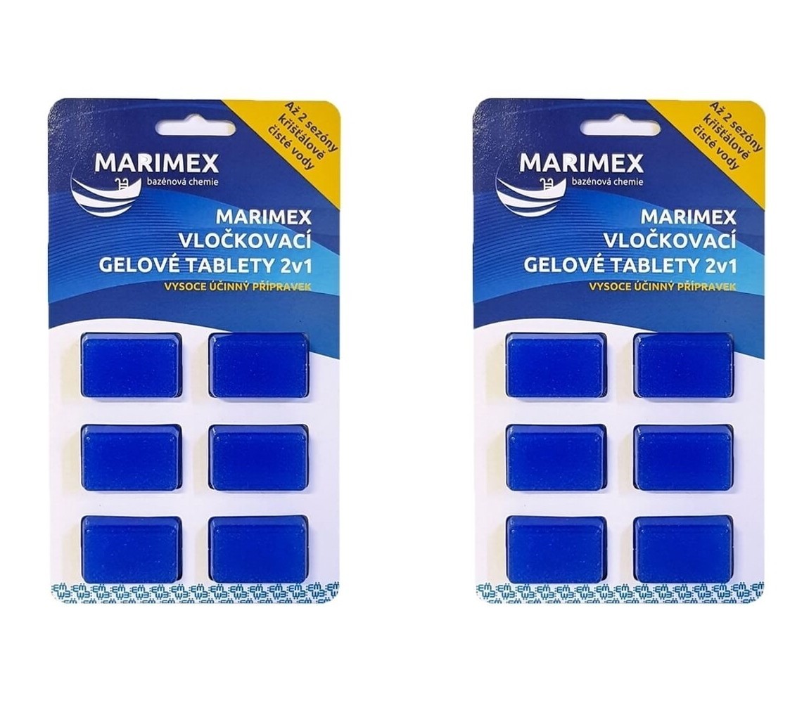 Marimex | Výhodná sada gélových vločkovacích tabliet 2v1 Marimex | 19900070