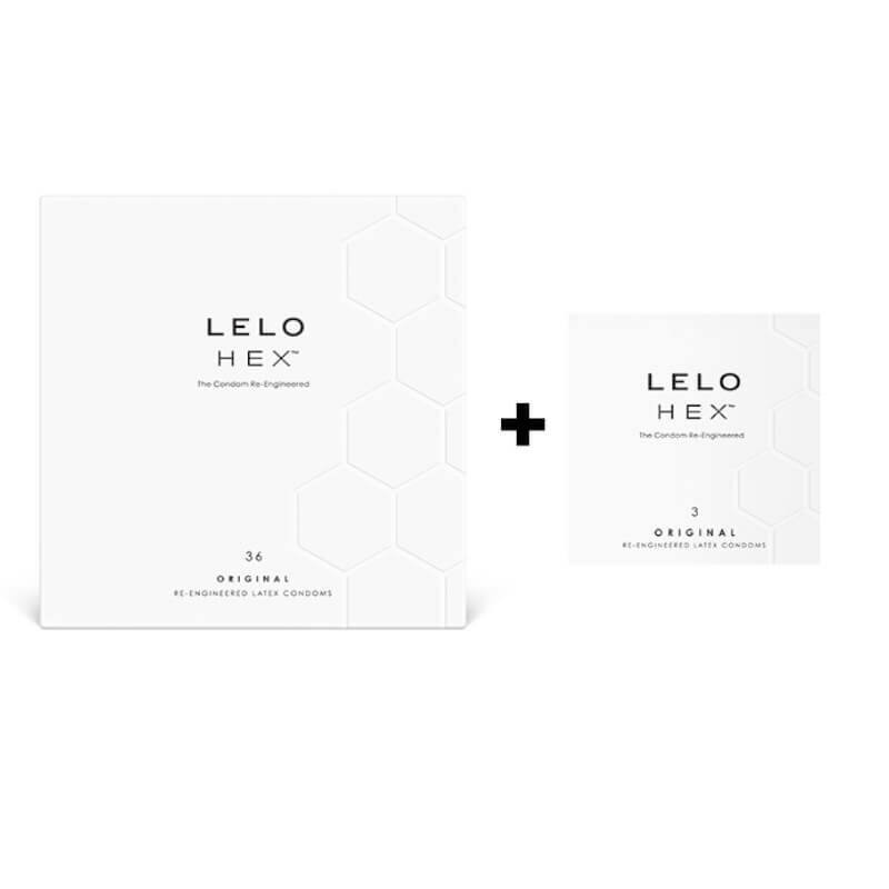 LELO Hex Original - luxury condoms (36+3pcs)