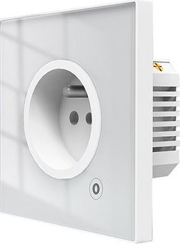 MOES Smart Wall Socket, Zigbee, FR, 16 A, White