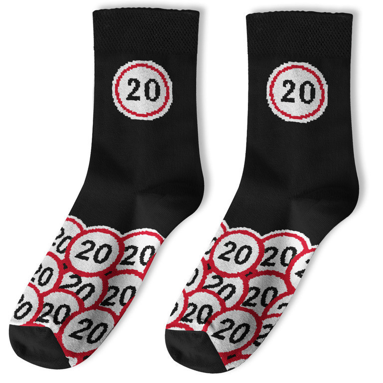 Ponožky Ty ideš ďalej – 20 rokov (Velikost: 35-38)