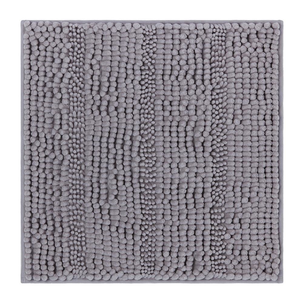 Kúpeľňová Predložka Uwe, 50/50cm, Sivá