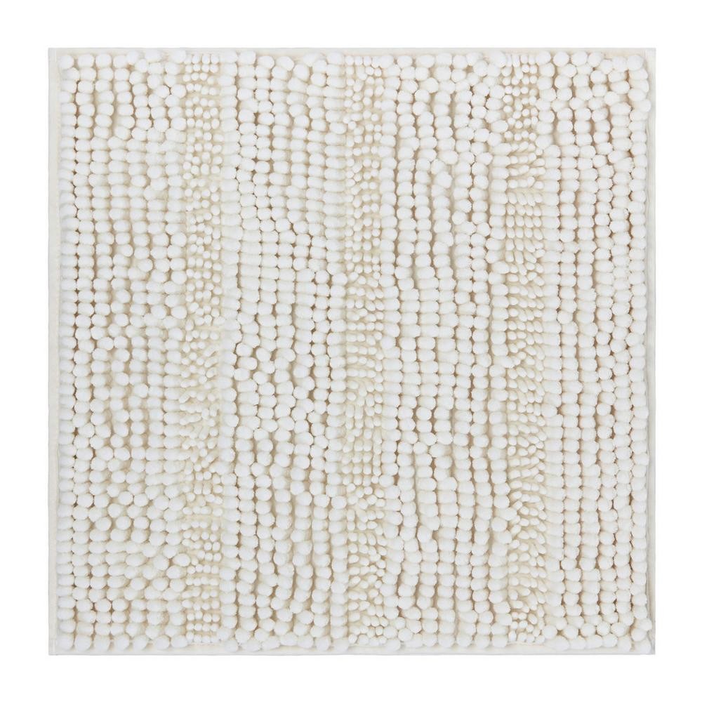 Kúpeľňová Predložka Uwe, 50/50cm, Biela
