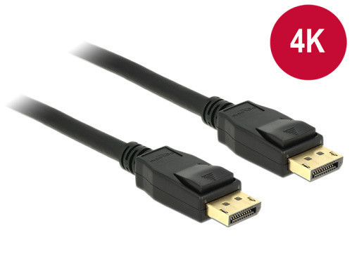 Delock Displayport 1.2 kábel samec > Displayport samec 4K 5m