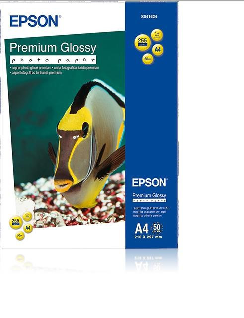 EPSON paper A4 - 255g/m2 - 50sheets - photo premium glossy
