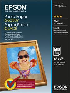 EPSON Photo Paper Glossy - 10x15cm - 500 Listov