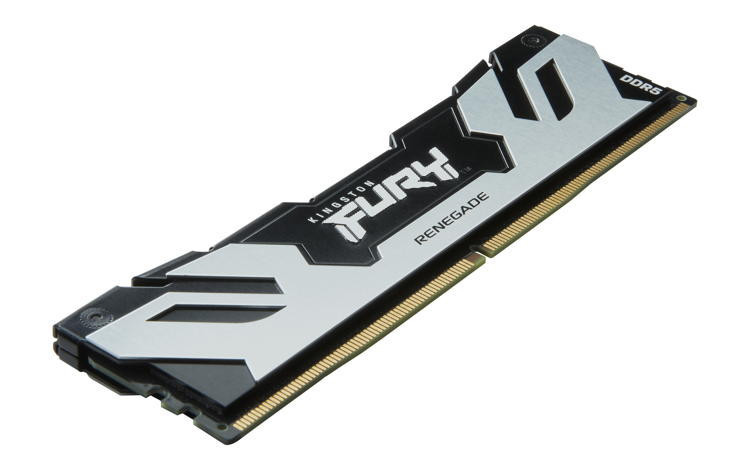 Kingston 16GB 6400MT/s DDR5 CL32 DIMM FURY Renegade Silver