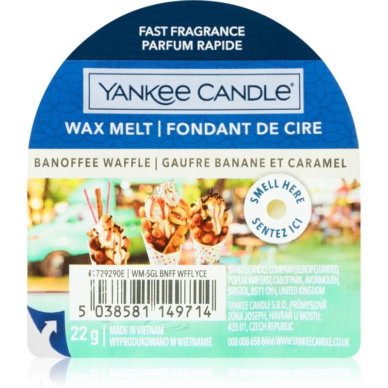Yankee Candle Banoffee Waffle vonná sviečka 22 g