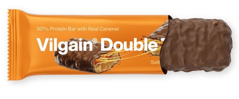 Vilgain Double Trouble Protein Bar Arašidy so slaným karamelom 55 g