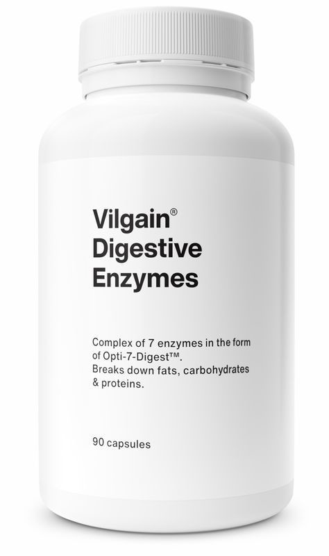 Vilgain Tráviace enzými 90 kapsúl
