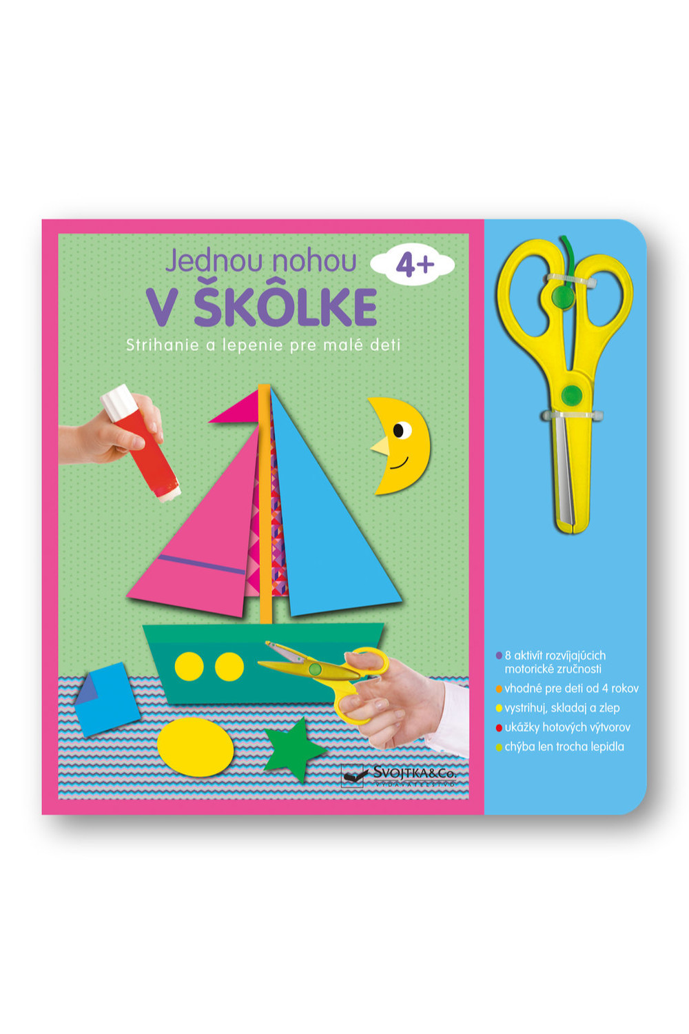 Jednou nohou v škôlke Strihanie a lepenie pre malé deti 4+