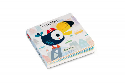 Lilliputiens - Hmatová a zvuková kniha - Vrum, vrum