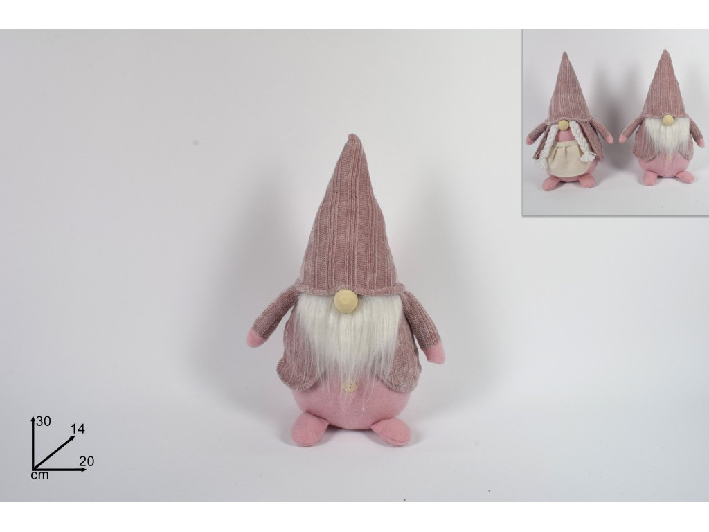 MAKRO - Škriatok vianočný 30cm rôzne druhy