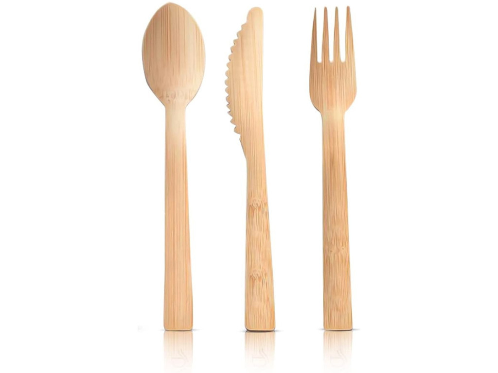 MAKRO - Príbor 12-dielny bambus
