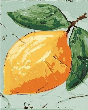 Citrón II (Haley Bush), 40×50 cm, vypnuté plátno na rám