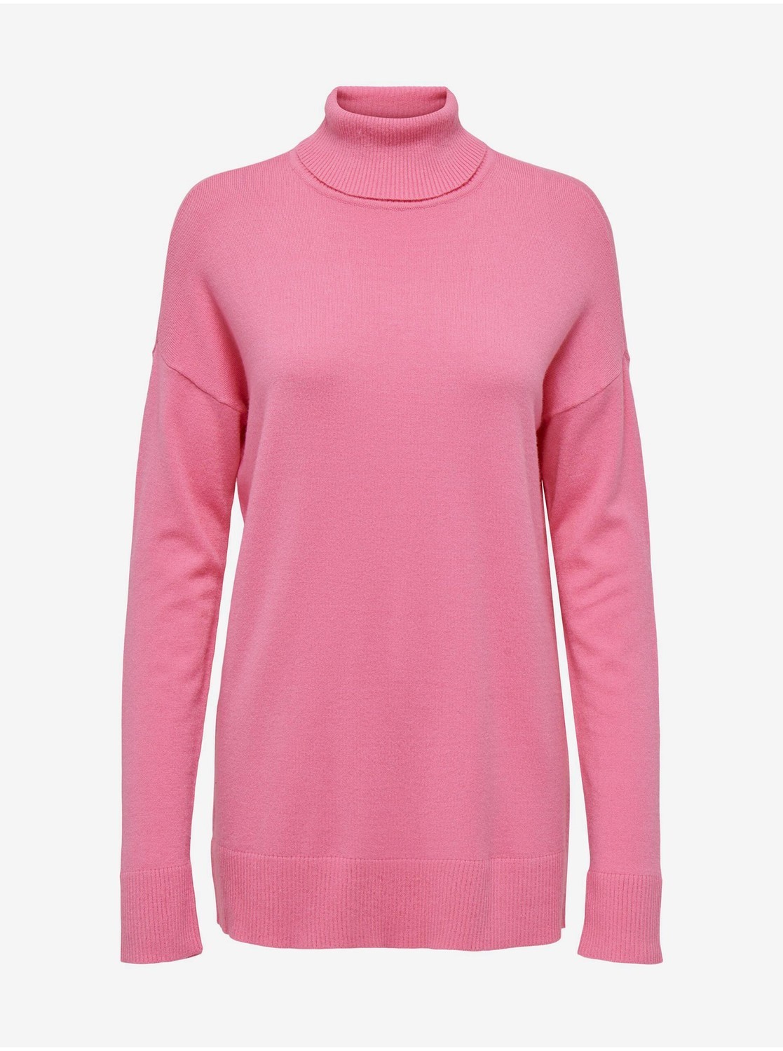 Women's pink turtleneck ONLY Ibi - Women