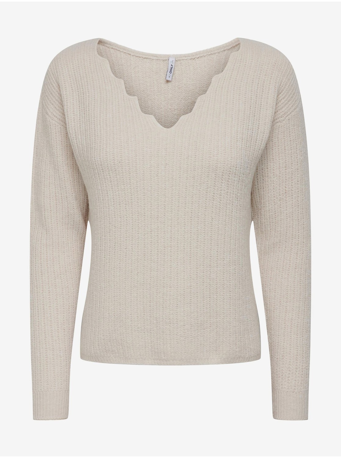 Women's cream sweater ONLY Gabriel - Women