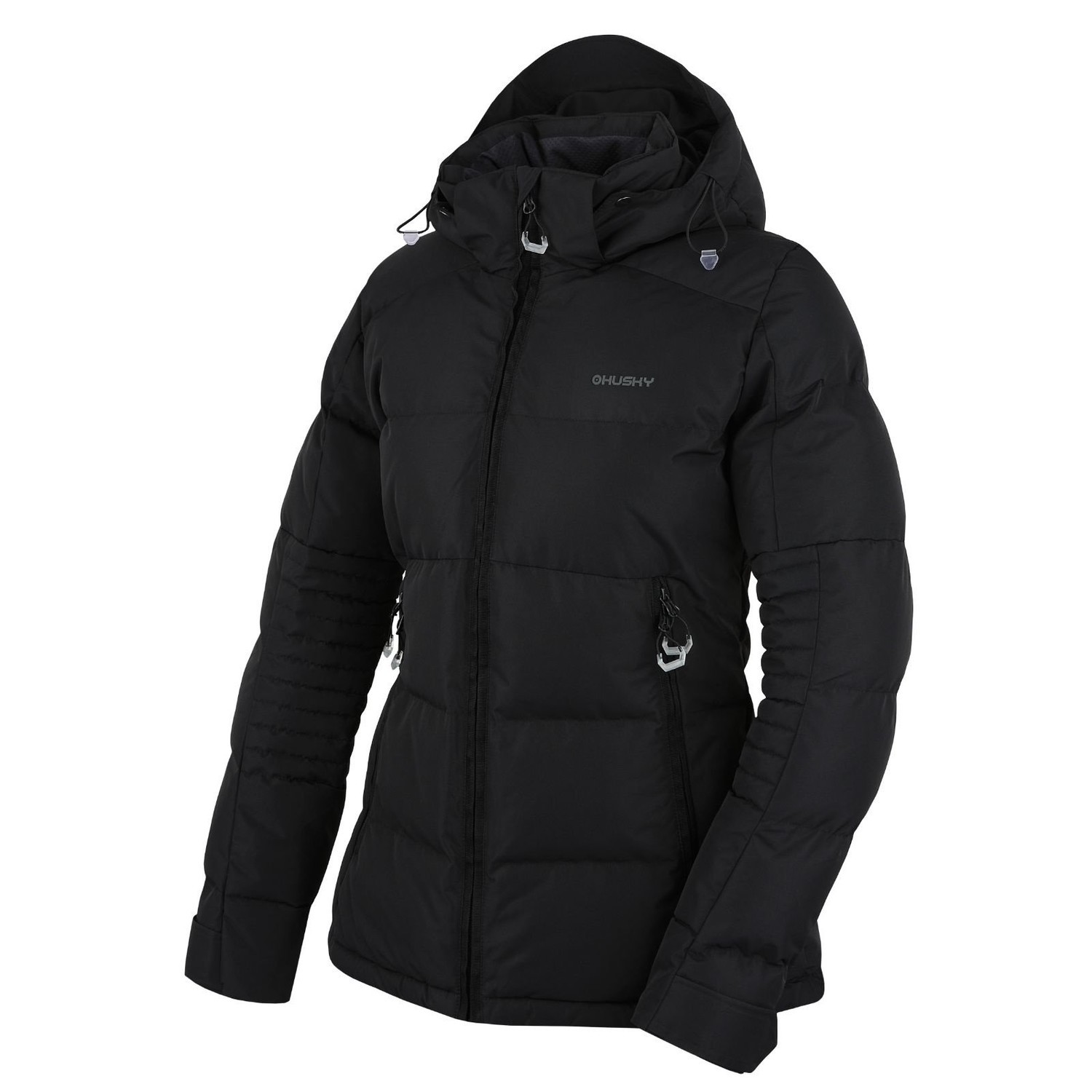 Women's stuffed winter jacket HUSKY Norel L black