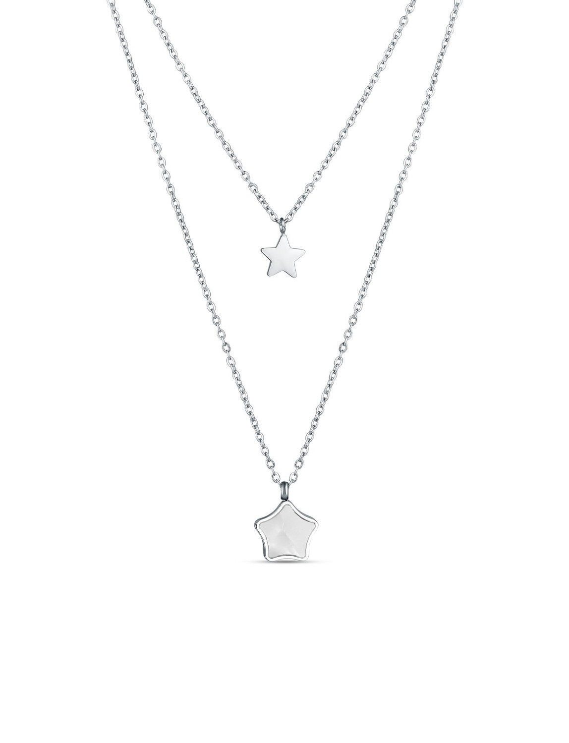 VUCH Moore Silver Necklace