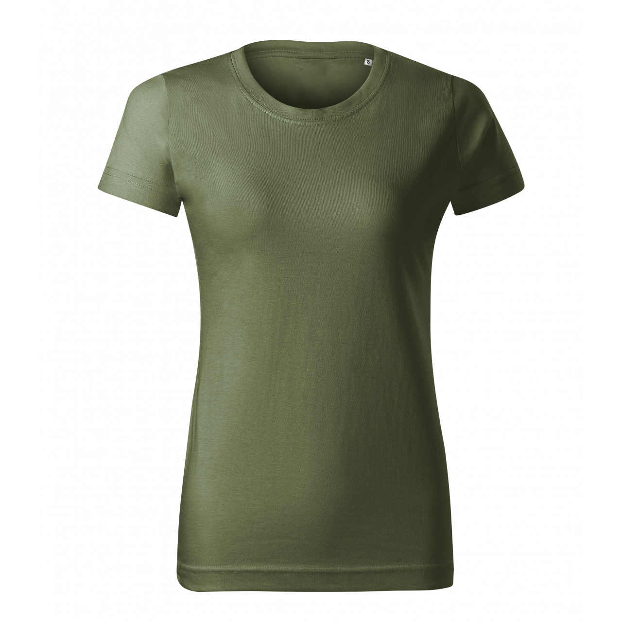 Tričko dámske Malfini Basic Free - khaki, S