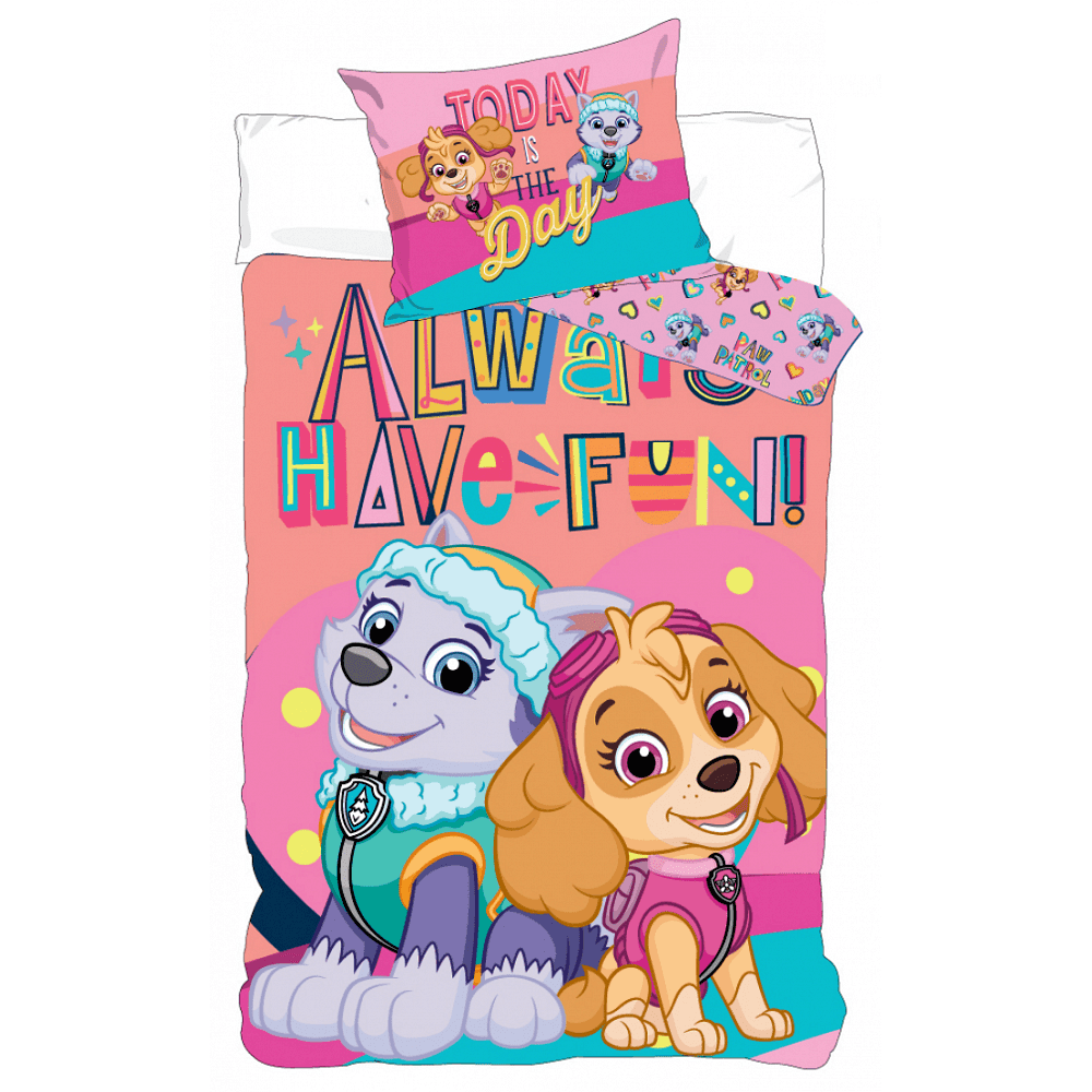 Setino Detské posteľné obliečky - Paw Patrol Skye