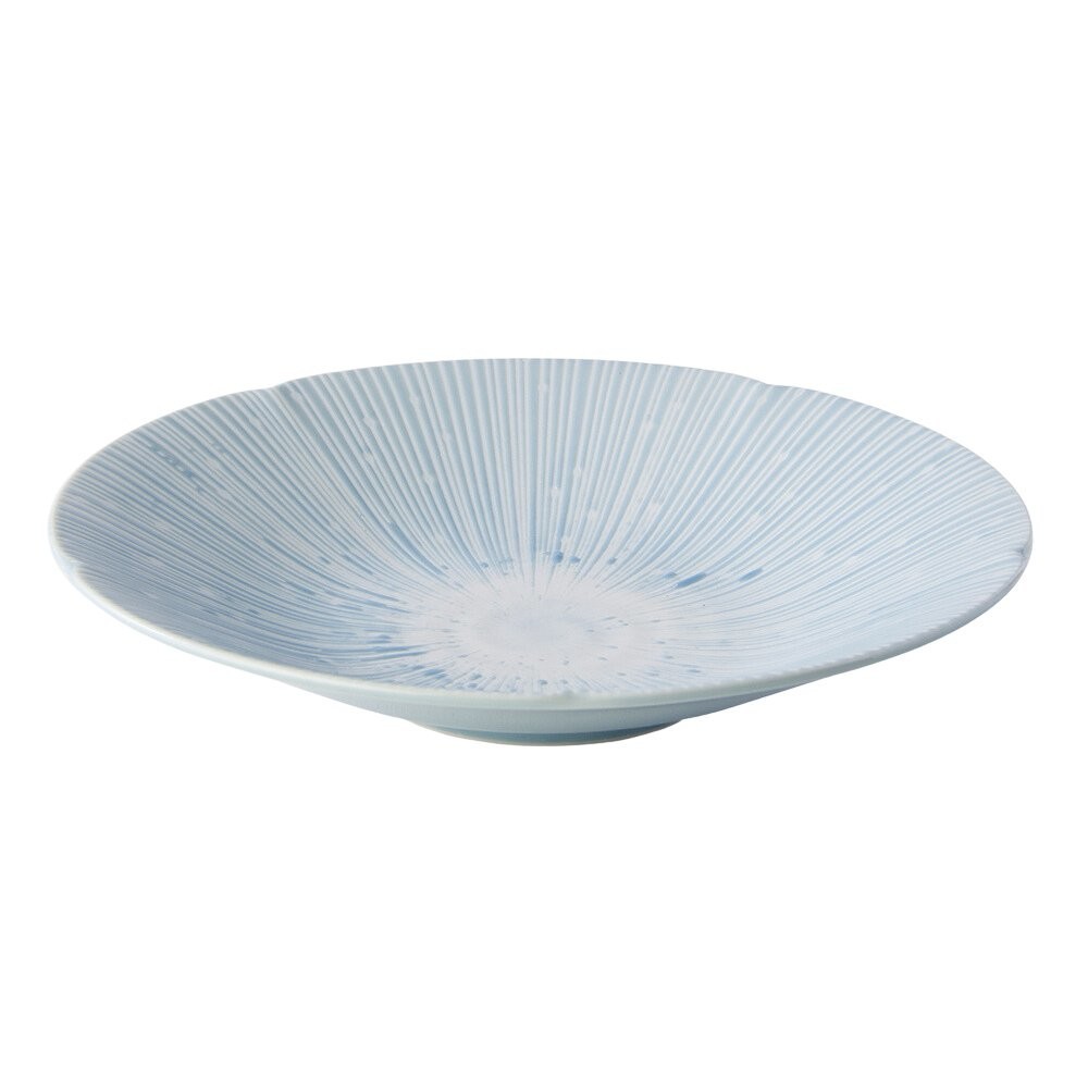 Jedálenská misa ICE BLUE 550 ml, modrá, keramika, MIJ