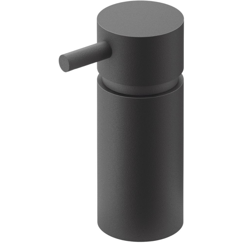 Dávkovač mydla MANOLA 130 ml, čierna, nerezová oceľ, Zack
