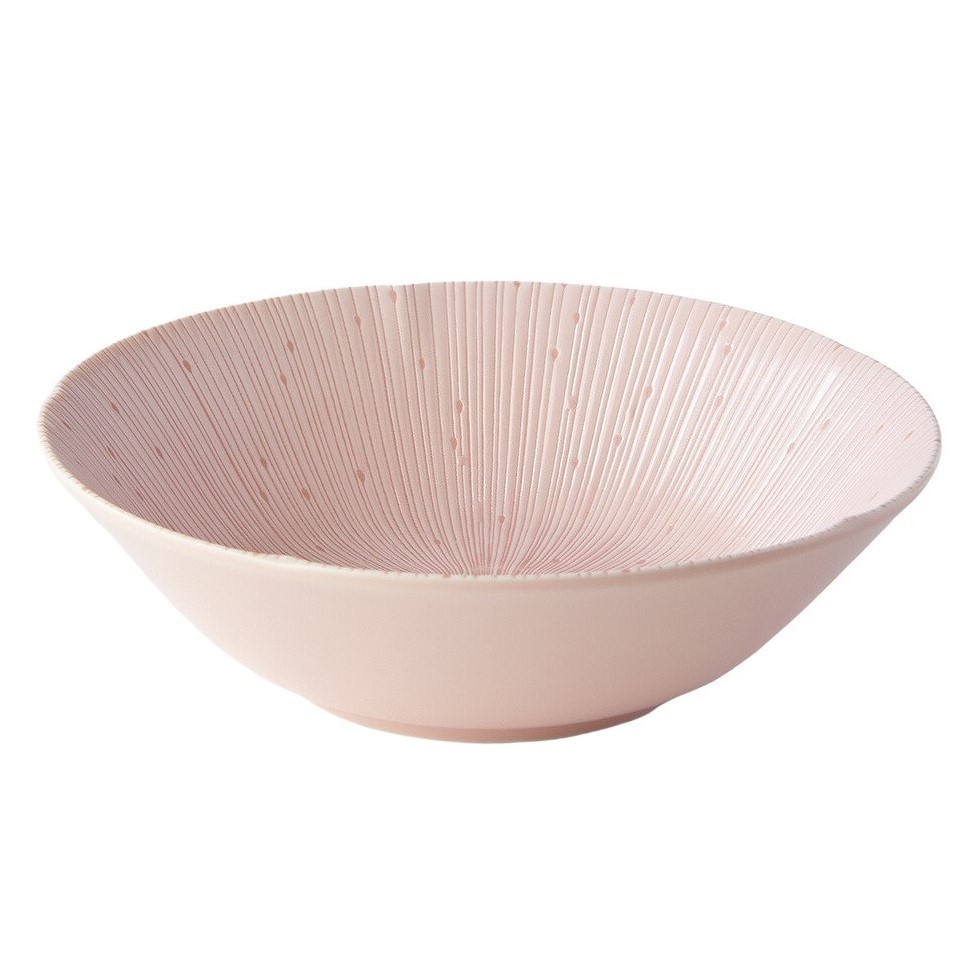Jedálenská misa ICE PINK 700 ml, ružová, keramika, MIJ