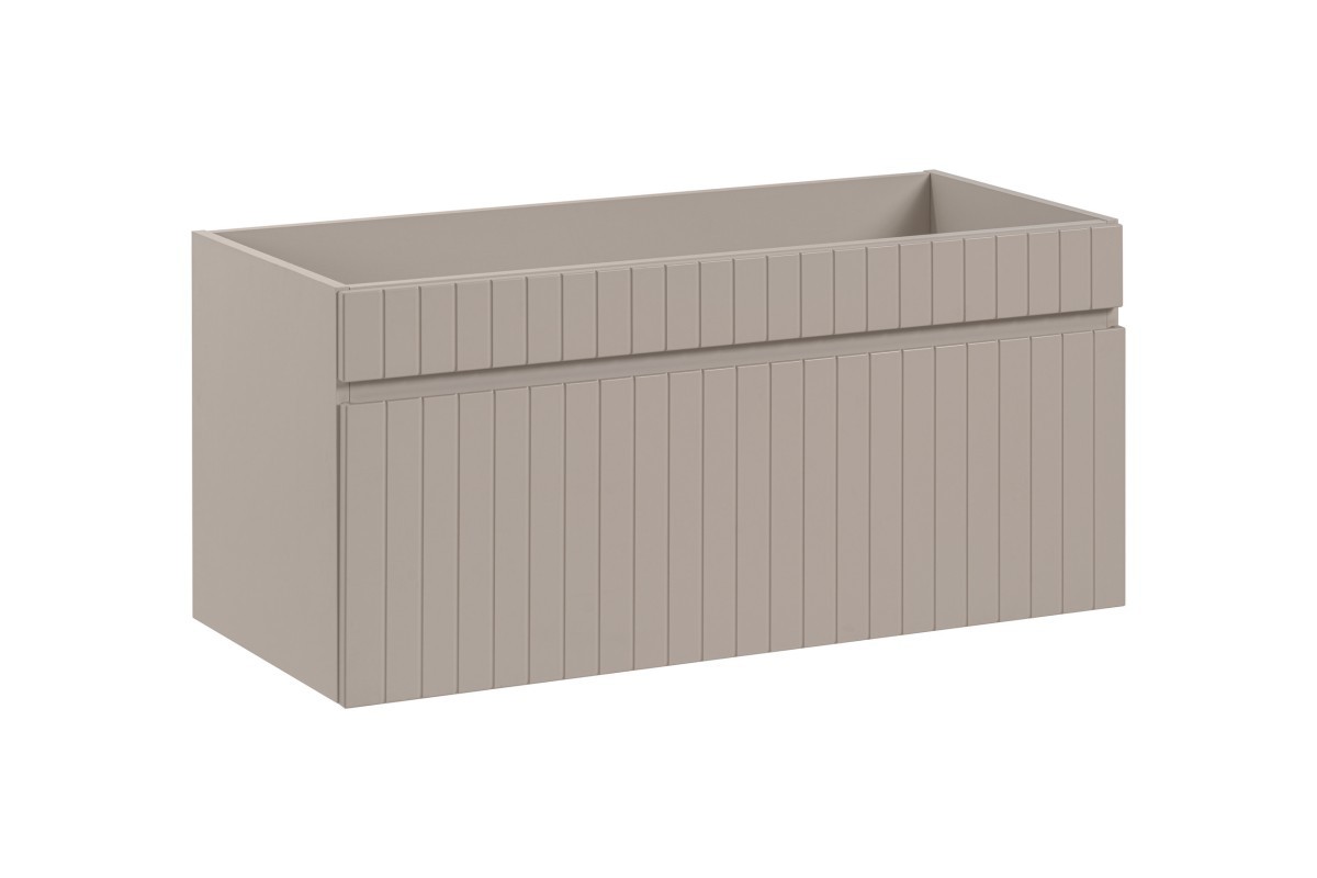 Závěsná skříňka pod umyvadlo Iconic 100 cm kašmír