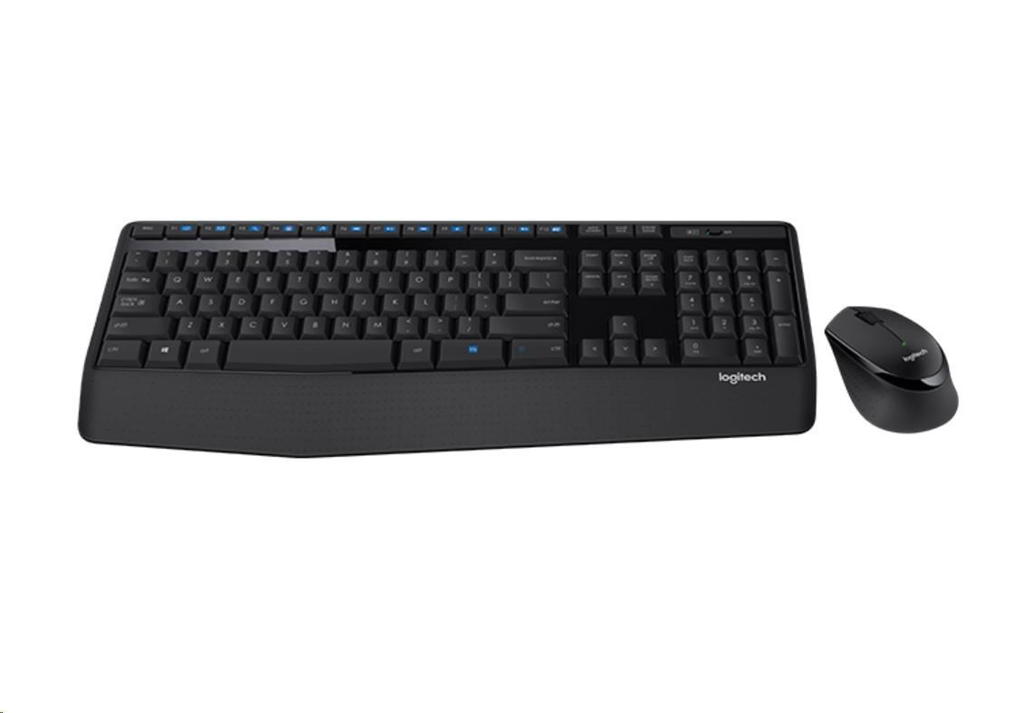 Logitech sada Wireless Combo MK345, bezdrôtová klávesnica + myš, US INT'L, 2.4GHZ, INTNL