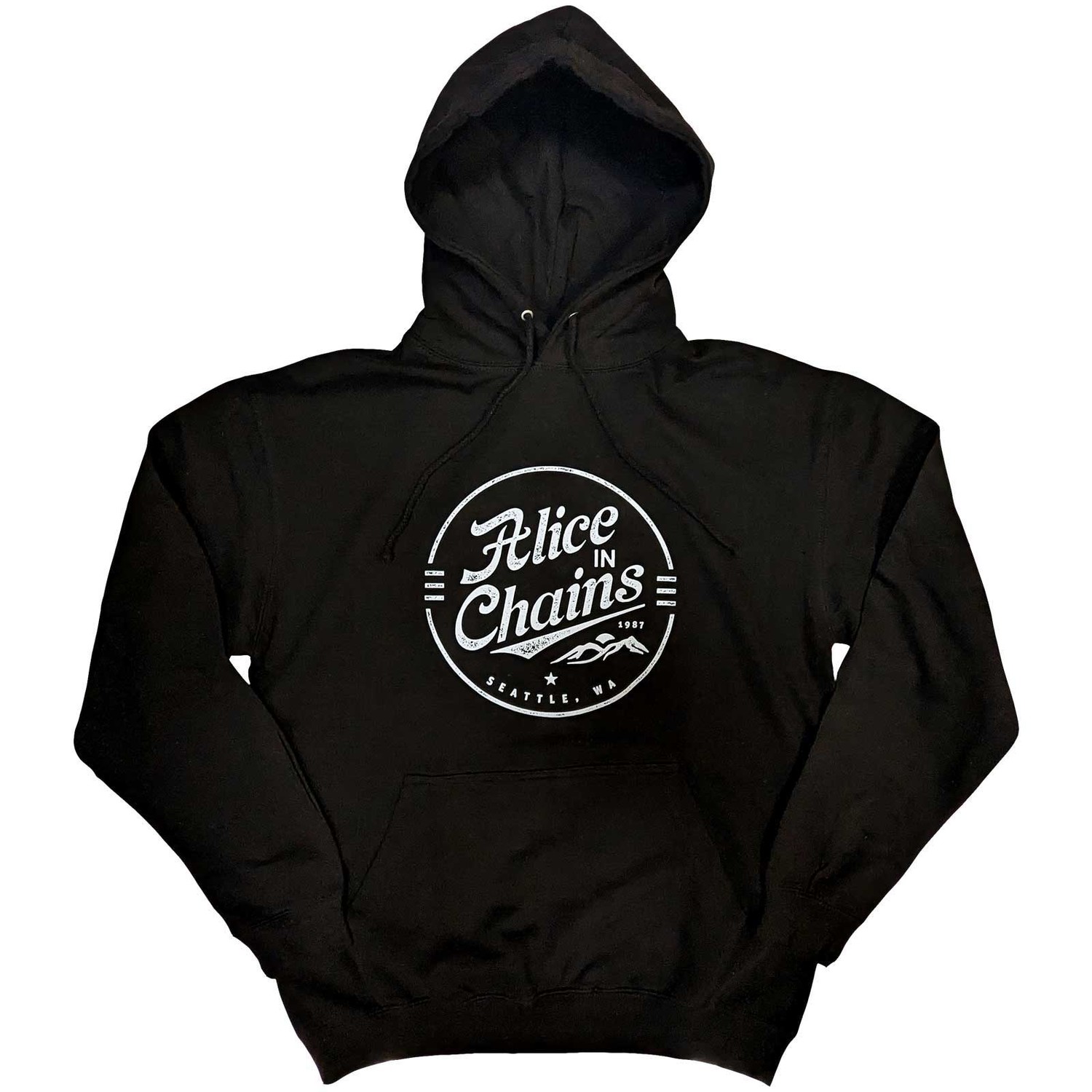 Alice In Chains mikina Circle Emblem Čierna S