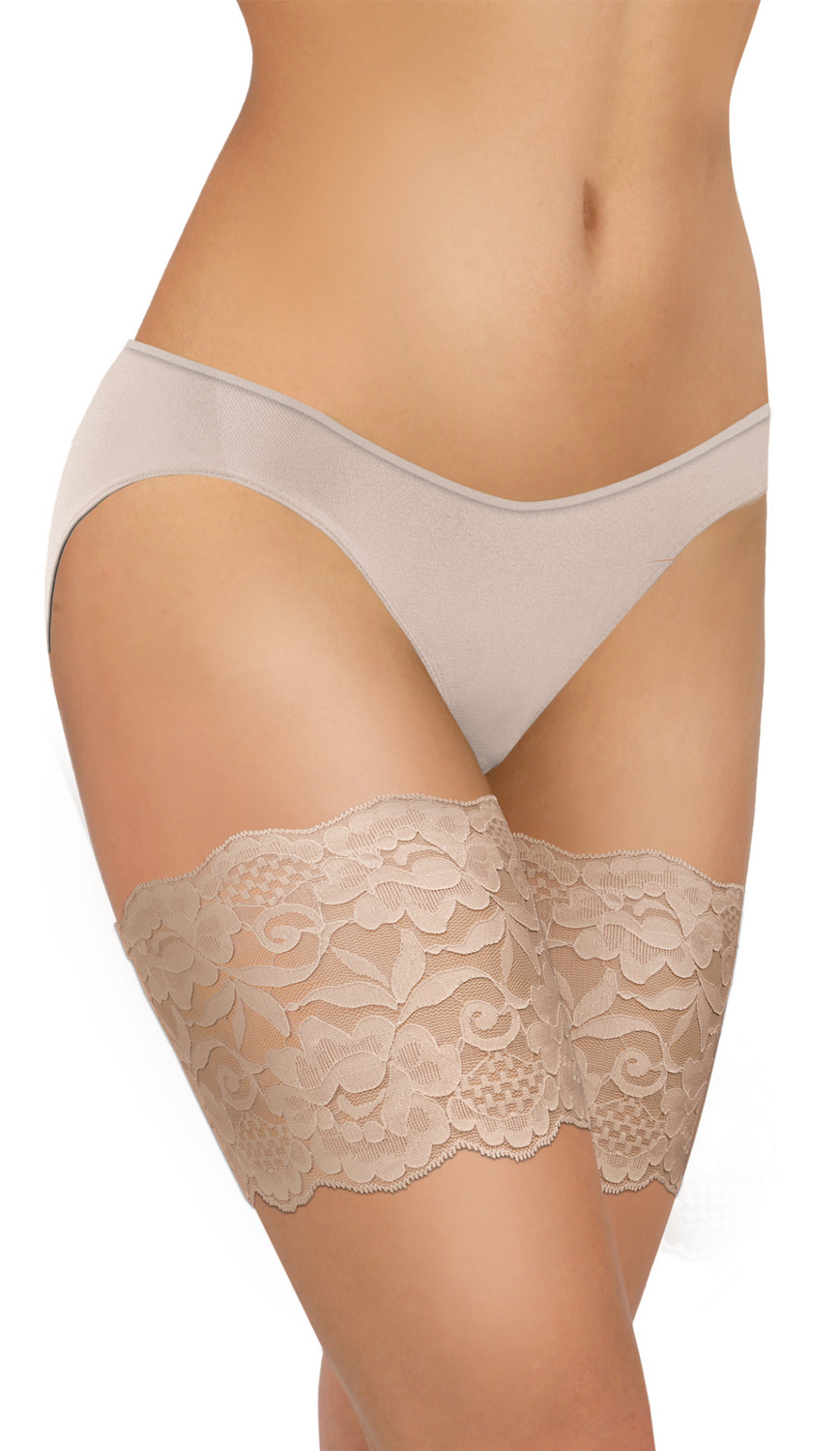 Sesto Senso Thigh Band Lace Beige S (55-60)