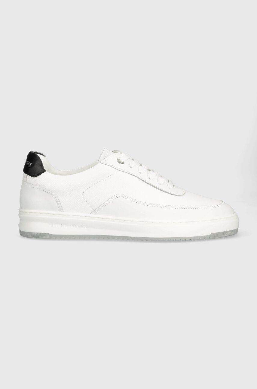Kožené tenisky Filling Pieces Mondo Crumbs biela farba, 46727541901