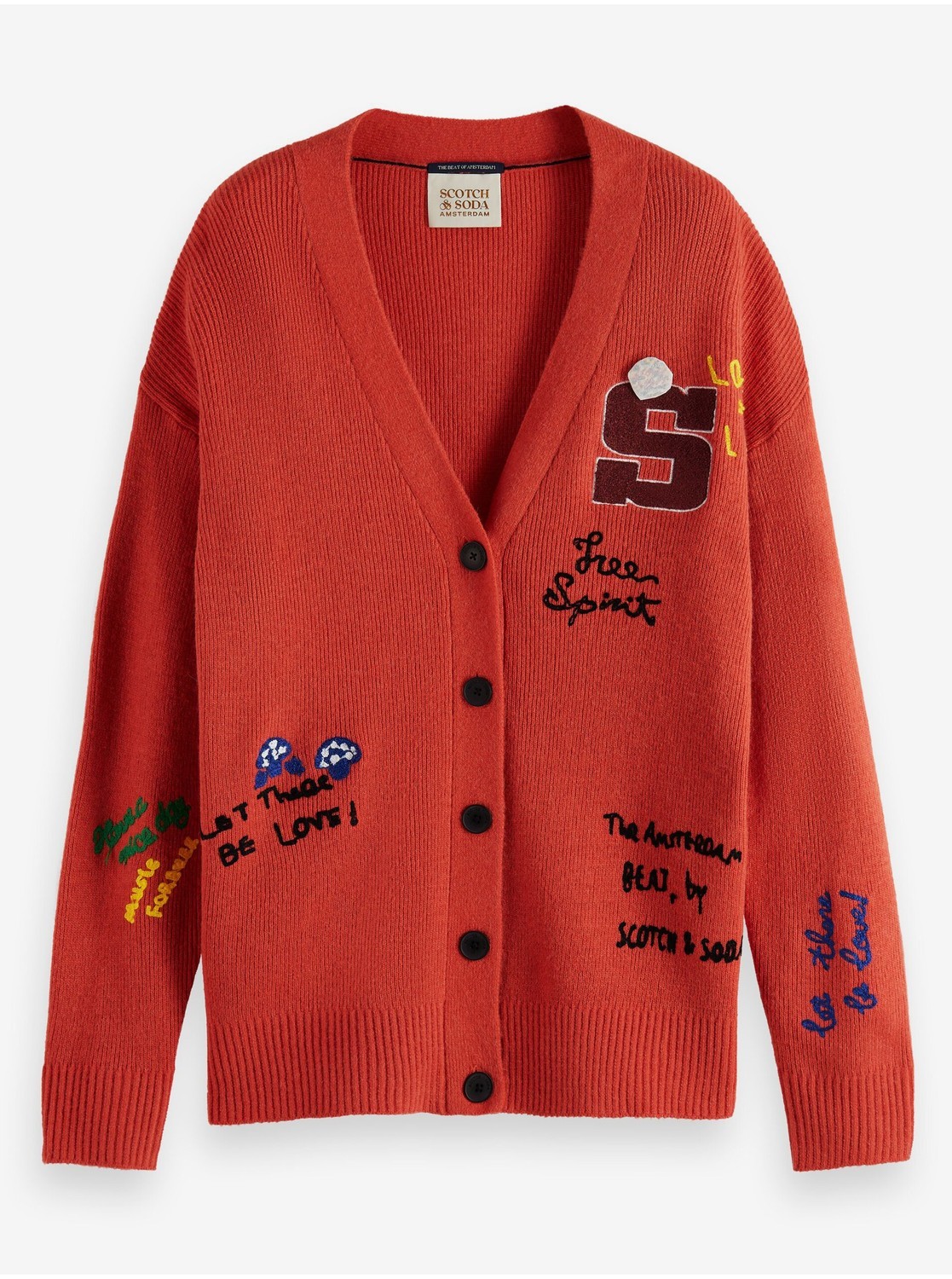 Svetre pre ženy Scotch & Soda - červená