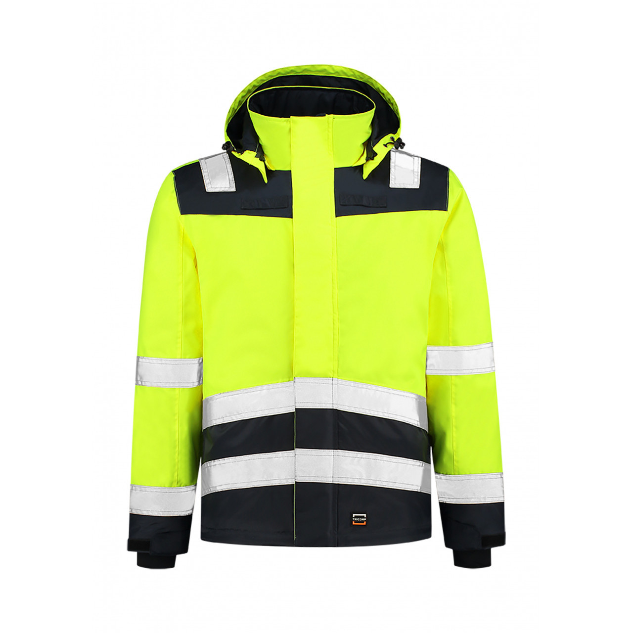 Pracovná bunda unisex Tricorp Midi Parka High Vis Bicolor - žltá svietiaca, XL