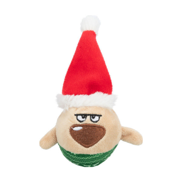 Trixie Xmas Hračka pre mačky sobHračka pre mačky guľa s hrkálkou 6 x 12 cm