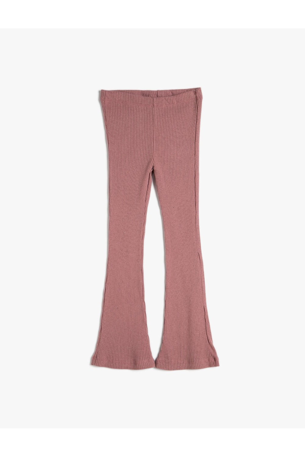 Koton Spanish Leg Trousers, Corduroy, with Elastic Waist.
